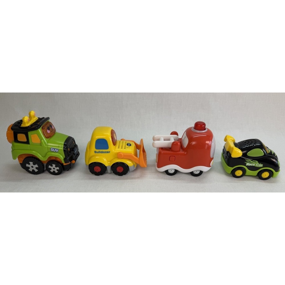 Lot Of 19 Vtech Go Go Smart Wheels Interactive Vehicles Tested & Working Sound - Picture 6 of 14